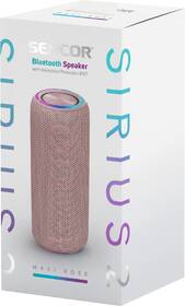 Prenosný reproduktor Sencor SIRIUS 2 MAXI ružový

 obrázok produktu 5 z 5