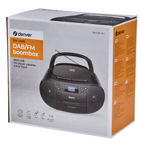 Rádiomagnetofón s DAB+/CD Denver TDC-280 čierny

 obrázok produktu 9 z 9