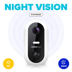 IP kamera Niceboy ION Guardian G2 Battery FullHD Wi-Fi biela

 obrázok produktu 4 z 12