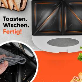 Sendvičovač Clatronic ST 3813 WH biely

 obrázok produktu 5 z 6