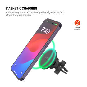 Držiak na mobil FIXED MagRound 2, MagSafe, 15W, Qi2 čierny

 obrázok produktu 3 z 12