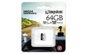 Pamäťová karta Kingston Endurance microSDXC 64GB (95R/30W) 

 obrázok produktu 2 z 2