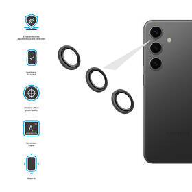 Tvrdené sklo FIXED Camera Glass na Samsung Galaxy S24+ čierne

 obrázok produktu 2 z 3