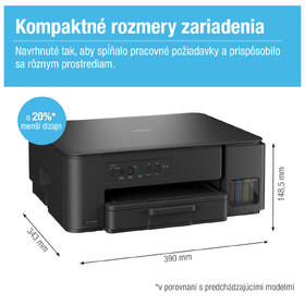 Tlačiareň multifunkčná Brother DCP-T435W čierna

 obrázok produktu 2 z 11