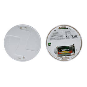 Detektor dymu Solight + alarm, 85dB, 9V batéria biely

 obrázok produktu 4 z 7
