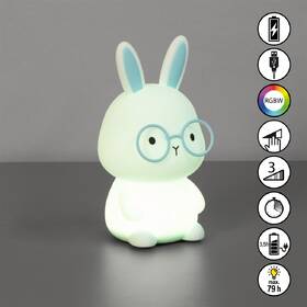 Detská LED lampička Fischer & Honsel Felix, 1x LED, 0,4 W modrá

 obrázok produktu 1 z 3