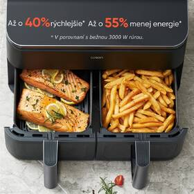 Fritéza teplovzdušná COSORI CAF-R901-AEUR, 8,5 l čierna

 obrázok produktu 3 z 9
