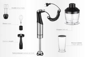 Ponorný mixér Concept TM5110 nerez

 obrázok produktu 3 z 13