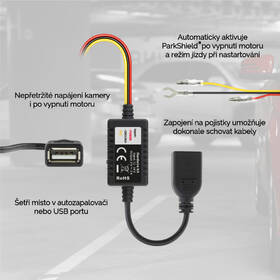 Kábel TrueCam Hardwire kit 

 obrázok produktu 2 z 3