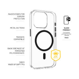 Kryt na mobil FIXED MagPurity s podporou Magsafe na Apple iPhone 15 Pro priehľadný

 obrázok produktu 1 z 1