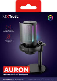 Mikrofón Trust GXT238 Auron, USB-C, RGB čierny

 obrázok produktu 8 z 12