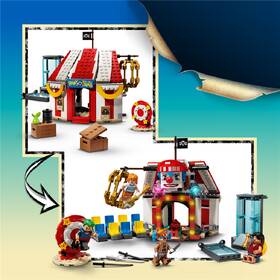 Stavebnica LEGO® ONE PIECE 75637 Klaun Buggy a jeho cirkusový stan 

 obrázok produktu 4 z 8