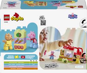 Stavebnica LEGO® DUPLO® Prasiatko Peppa  10468 Traktor a trh 

 obrázok produktu 2 z 9