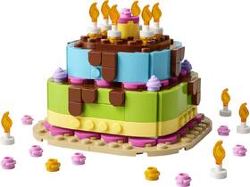 Stavebnica LEGO® Iconic 40815 Narodeninová torta 

 obrázok produktu 1 z 9