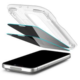 Tvrdené sklo Spigen tR EZ Fit Pro HD (Privacy) na Apple iPhone 18 Pro Max (2 ks) priehľadné

 obrázok produktu 1 z 9