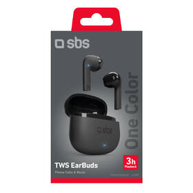 Slúchadlá SBS TWS One Color čierna

 obrázok produktu 3 z 3