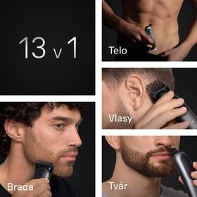 Zastrihávač multifunkčný Braun AIO7560 čierny/sivý

 obrázok produktu 3 z 13