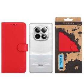 Puzdro na mobil flipové Tactical Field Notes na Xiaomi Redmi Note 15 4G/5G červené

 obrázok produktu 2 z 2
