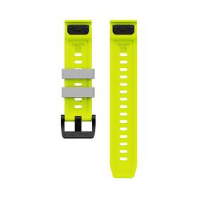 Remienok Cubenest Premium Silicone Garmin QuickFit Band 22mm sivý/žltý

 obrázok produktu 1 z 5