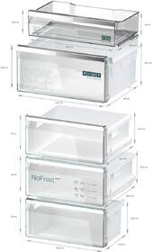Chladnička s mrazničkou Siemens KG39NAIBT noDistance ocel

 obrázok produktu 12 z 19