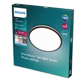 LED stropné svietidlo Philips Ozziet CL570, Slim, 36W, neutrálna biela čierne

 obrázok produktu 2 z 2