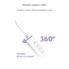 Ústna sprcha TrueLife AquaFloss Station O300 Ozone biela/zelená

 obrázok produktu 3 z 11
