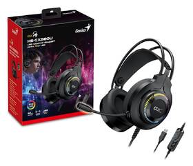 Headset Genius GX GAMING - HS-GX580U, USB, RGB LED čierny

 obrázok produktu 2 z 3