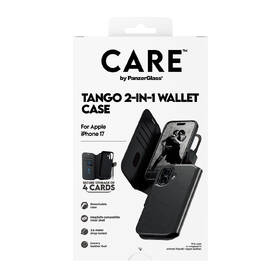 Puzdro na mobil flipové PanzerGlass CARE MagSafe Tango 2v1 Wallet na Apple iPhone 17 čierne

 obrázok produktu 5 z 5