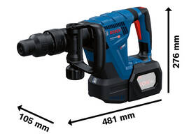 Kladivo Bosch Professional GSH 18V-5 (bez baterie) 

 obrázok produktu 2 z 8