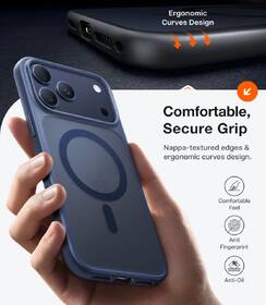 Kryt na mobil Torras Guardian Magnetic na Apple iPhone 17 Pro Max modrý

 obrázok produktu 4 z 7