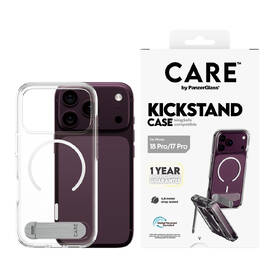 Kryt na mobil PanzerGlass CARE na Apple iPhone 18 Pro / 17 Pro Kickstand MagSafe priehľadný

 obrázok produktu 2 z 4