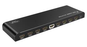 HDMI rozbočovač PremiumCord HDMI 2.0 splitter 1-8 porty, 4K x 2K/60Hz, FULL HD, 3D 

 obrázok produktu 5 z 6