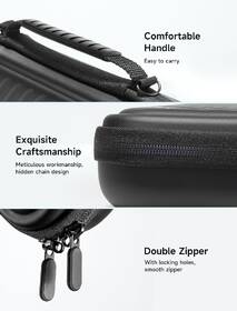 Puzdro JSAUX Carrying Case - Nintendo Switch 2 čierne

 obrázok produktu 7 z 7