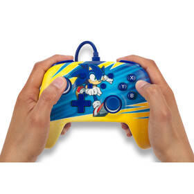 Gamepad PowerA Enhanced Wired pre Nintendo Switch - Sonic Boost 

 obrázok produktu 9 z 11