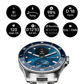 Inteligentné hodinky Withings Scanwatch Nova 42 mm strieborné/modré

 obrázok produktu 4 z 7