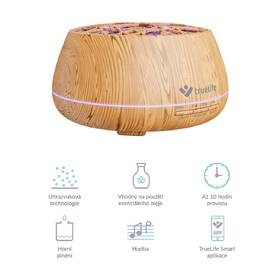 Aróma difuzér TrueLife D9 Smart hnedý

 obrázok produktu 1 z 11