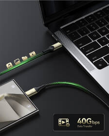 Kábel Voltme Powerlink Utron Series USB-C/USB-C, CTC 5A/240W 2m čierny

 obrázok produktu 2 z 2