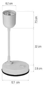 Stolná lampa Dpm R2T-4W WHI 

 obrázok produktu 4 z 8