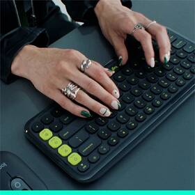 Klávesnica Logitech POP ICON, US layout sivá

 obrázok produktu 9 z 10