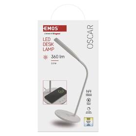Stolná lampa EMOS OSCAR, 360 lm, stmievanie, 5,5 W, studená/teplá/neutrálna biela biela

 obrázok produktu 7 z 10