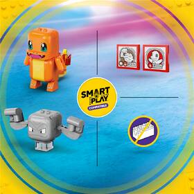 Stavebnica LEGO® Pokémon™ 72157 SMART Play™: Charmander a Geodude – jaskynný súboj 

 obrázok produktu 8 z 9