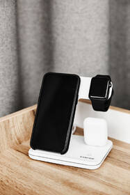 Bezdrôtová nabíjačka Canyon 3v1 pre telefón, Apple Watch, Airpods biela

 obrázok produktu 5 z 5
