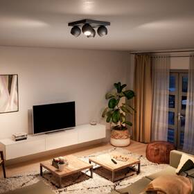 Bodové svietidlo Philips Hue Buckram White Ambiance 4 Spot čierne

 obrázok produktu 4 z 6