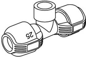 T-spojka Gardena 901018301 25 mm  3/4" čierna/sivá

 obrázok produktu 4 z 5