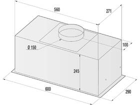Odsávač pár Mora OI 665 B čierny

 obrázok produktu 11 z 11