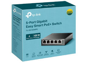 Switch TP-Link TL-SG105MPE čierny

 obrázok produktu 2 z 2