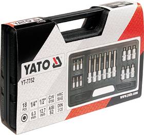Sada bitov YATO YT-7752 (18 ks) 

 obrázok produktu 1 z 2