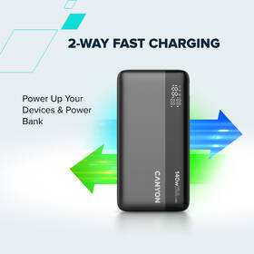 Powerbank Canyon PB-240, 25000 mAh sivá

 obrázok produktu 18 z 23
