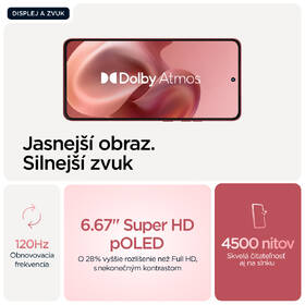 Mobilný telefón Motorola Moto G86 Power 5G 12 GB / 256 GB červený

 obrázok produktu 4 z 20