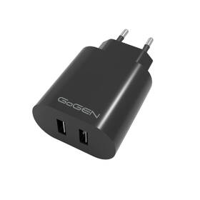Nabíjačka do siete GoGEN ACH 206, 2x USB-A, 24W čierna

 obrázok produktu 3 z 3